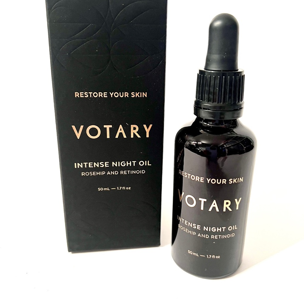 VOTARY Intense retinol and rosehip night facial oil, 50ml, new sealed